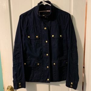 JCREW navy utility jacket